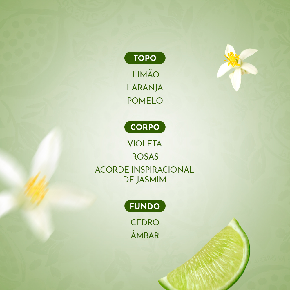 Presente Flor de Lim&atilde;o: Hidrante, Creme de M&atilde;os e Deo Col&ocirc;nia, ,  large image number 1